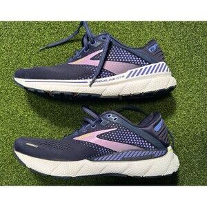 Brooks Women’s Adrenaline 22 GTS Running Shoe Peacoat/Blue Iris Size US 11.5